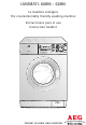 AEG Electrolux LAVAMAT 60895 Instruction Booklet
