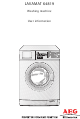 AEG Electrolux LAVAMAT 64819 User Information
