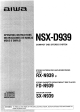 Aiwa FD-N939 Operating Instructions Manual
