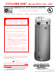 A.O. Smith BTH 120 - 250 Installation &  Operation Instruction