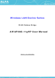 Alfa Network WLAN Outdoor Bridge AWAP08O-11gHP User Manual