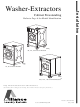 Alliance Laundry Systems 100 Installation Manual