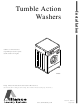 Alliance Laundry Systems FLW700C Installation Manual