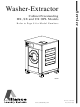 Alliance Laundry Systems HX Service Manual