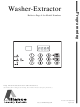 Alliance Laundry Systems PHM1263R Programming Manual