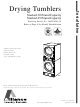 Alliance Laundry Systems T477C Installation Manual