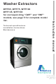 Alliance Laundry Systems WFF100 Instruction Manual