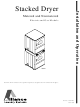 Alliance Laundry Systems D355IE1B Installation And Operation Manual
