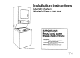 Inglis Washer/Dryer Installation Instructions Manual