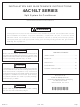 Allied Air 4AC16LT Series Installation And Maintenance Instructions Manual