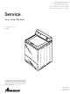Amana Top Load Washer Service Manual