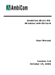 AmbiCom Wireless LAN SD Card WL11-SD User Manual