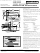 American Standard ELLISSE BUILT-IN 2703.XXXW Series Installation Instructions