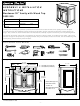American Standard Bordeaux Vanity and Mirror 9532.200 Assembly/Installation Instructions