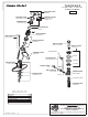 American Standard Laundry Faucet 2086 Parts List