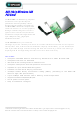 Abocom 802.11b/g Wireless LAN PCI Card WPG2400 Specification Sheet