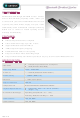 Abocom Bluetooth USB Dongle UBT3KH Specification Sheet