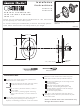 American Standard CERATHERM T050110 Installation Instructions