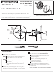 American Standard T010.730 Installation Instructions Manual