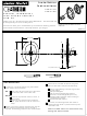 American Standard Ceratherm T050110 Installation Instructions Manual