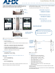 AMX Dimmer Enclosures w/Breakers RDA-ENC12B Installation Manual