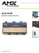 AMX Network Lighting Solution ALD-H48 Instruction Manual