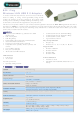 Abocom WUG2400 Specification Sheet