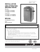 Raypak P-R185A to P-R405A, C-R185A to P-R405A, P-R185AL to P-R405AL, C-R185AL to C-R405AL, RP2100 Installation And Operating Instructions Manual