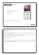 Archos 110505 User Manual