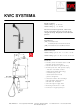 KWC SYSTEMA 10.501.184 Specification Sheet