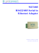 GRIDCONNECT NET485 QUICK START MANUAL Pdf Download | ManualsLib