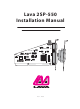 Lava Computer Lava 2SP-550 Installation Manual