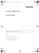 Lenovo 3000 Y410 User Manual