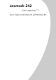 Lexmark Z42 User Manual