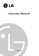 LG MS-192W Instruction Manual