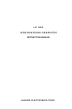 Leader 3803 Instruction Manual