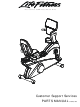 Life Fitness Recumbent Bike 93RW Parts Manual