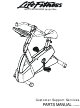 Life Fitness Upright Bike 93CW Parts Manual