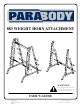 ParaBody 883 User Manual