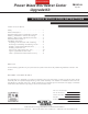 Lincoln Electric POWER WAVE IM645-A Installation Instructions Manual