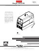 Lincoln Electric RANGER 250 LPG IM931 Operator's Manual