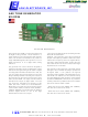 Link electronics AES Tone Generator 812-OP/M Specification Sheet