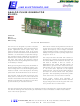 Link electronics Analog Pulse Generator 812-OP/L Specification Sheet
