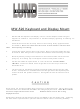 Lund Industries Instructions MW520 Installation Instructions