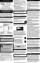Lux Products DHP2120 Installation And Operating Instructions
