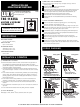 Lux Products T40-1143SA Installation & Operating Instructions