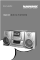 Magnavox MAS55 User Manual