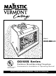 Majestic Vermont Castings ODSHR42 Homeowner's Installation & Operating Manual