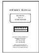 Manley 16 X 2 Tube Mixer Owner's Manual