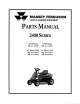 MASSEY FERGUSON 2400 Series Parts Manual